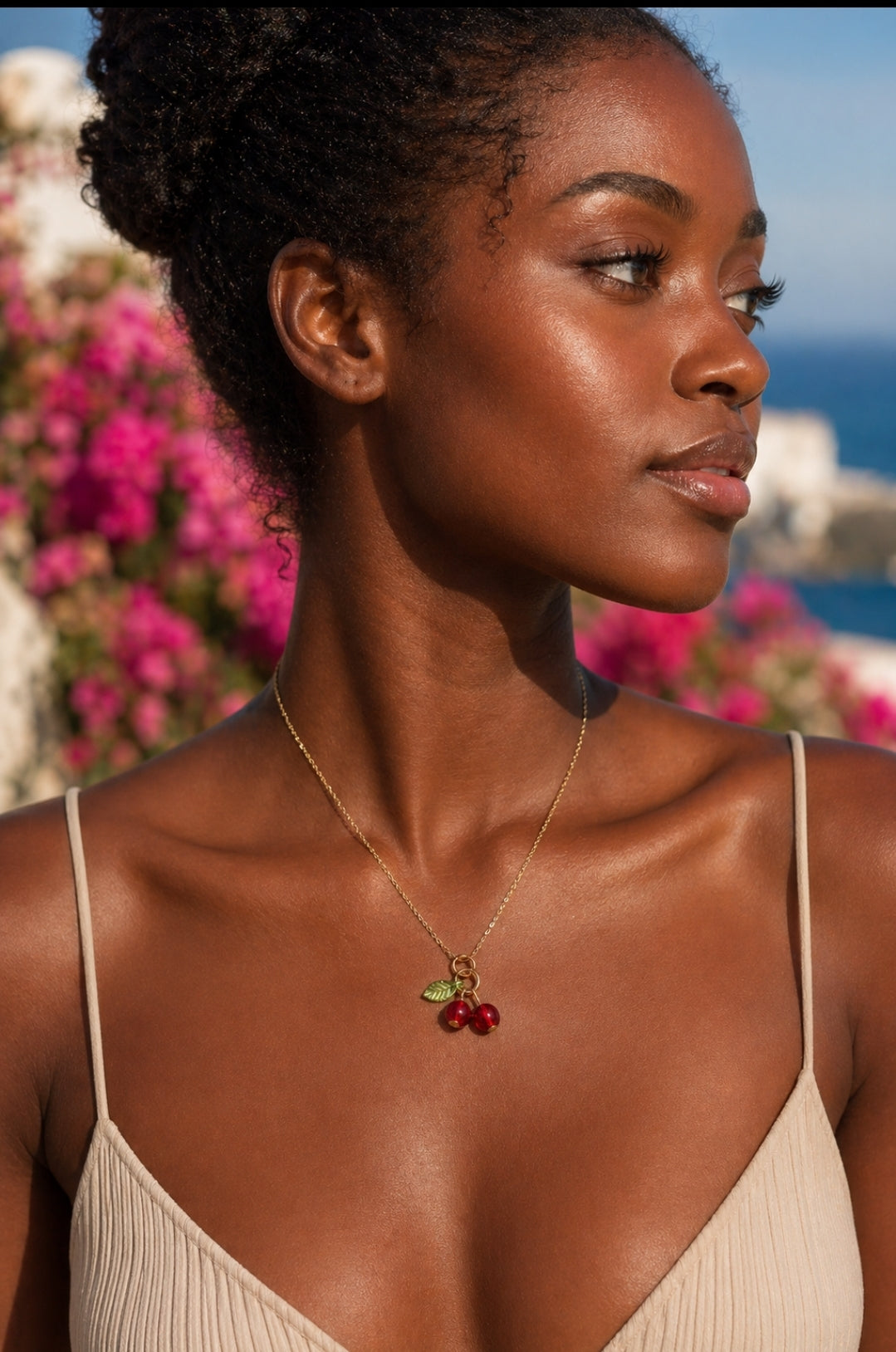 Cherry necklace